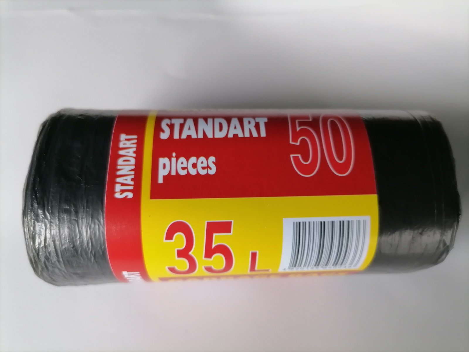 Мішки для сміття "ENERGO-PLAST" стандарт, 35л, 50шт., 8мкм